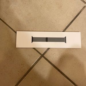 Apple Graphite Stainless Steel Milanese Loop